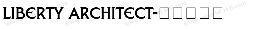 Liberty Architect字体转换